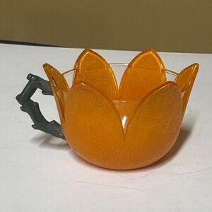 Sold
1906 SYRIA TEMPLE SHRINER MASONIC ORANGE TULIP CUP WESTMORELAND GLASS
